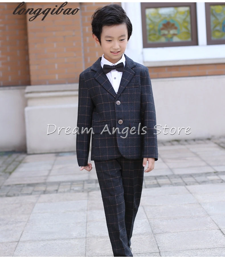 Лидер продаж 2017 года блейзер в красную клетку наивысшего качества для мальчиков 5