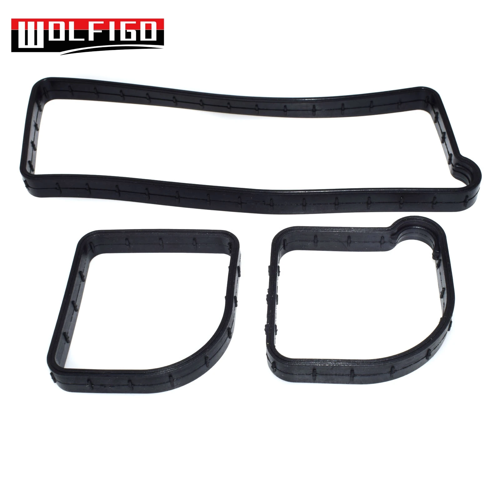 WOLFIGO Комплект прокладок клапанной крышки для FORD C-MAX FIESTA FOCUS GALAXY MONDEO MAZDA 3 5 6 CX-7 MX-5 VOLVO C30 S40 S50 1S7G-6K260-AA