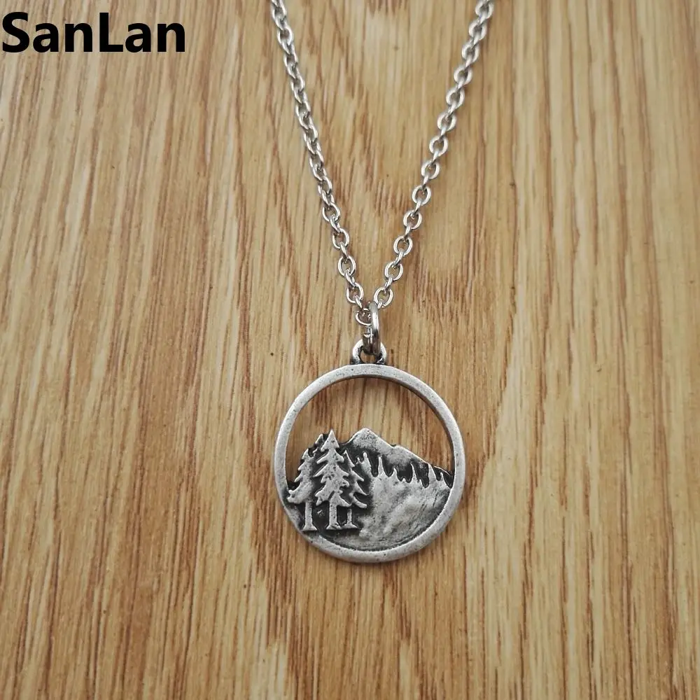 10 шт. ожерелья и подвески античное посеребренное ожерелье с подвеской в виде