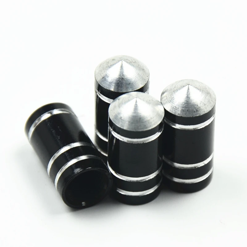 4pcs Theftproof Aluminum Car Wheel Tires Valves Tyre Stem Air Caps Airtight Cover For Jaguar Maserati Porsche benz audi bmw vw | Автомобили