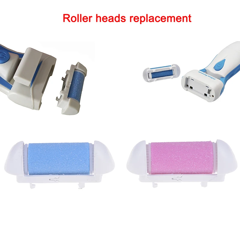 

Feet Dead Skin Removal Replacement Roller Grinding Head Pedicure Exfoliating Heel Removal File Head For KM2500 KM2501 JD501 Hot
