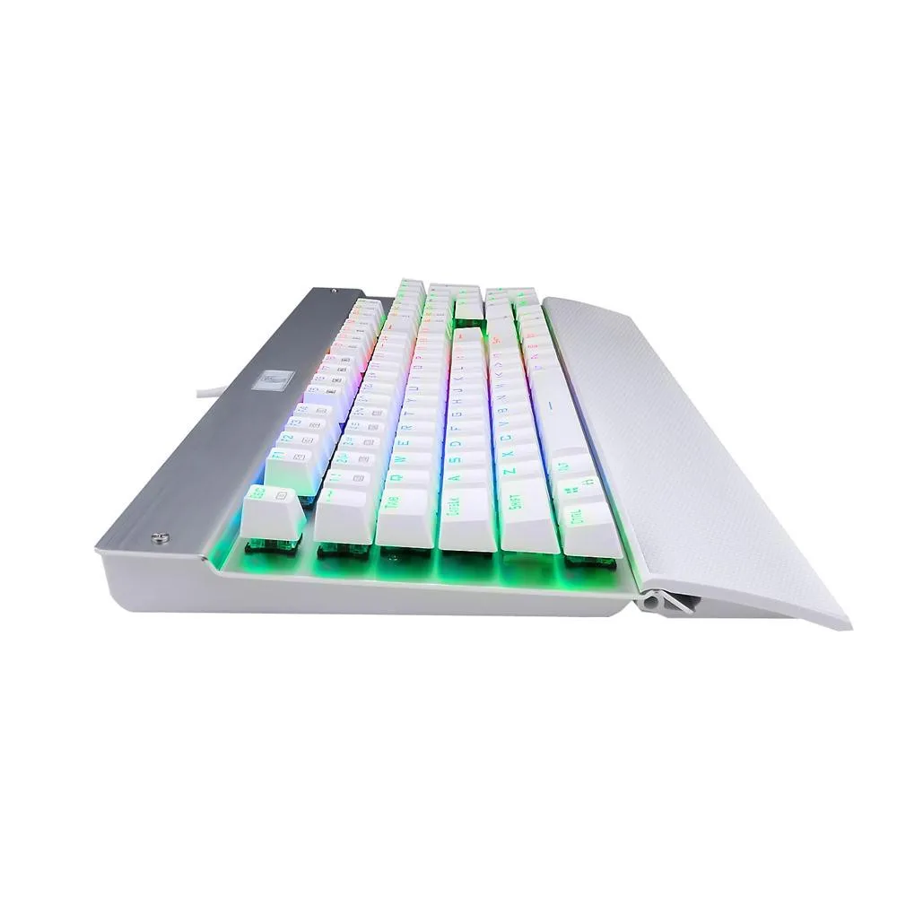 9 RGB LED подсветка игровая клавиатура Teclado USB Проводная 104 клавишная синяя