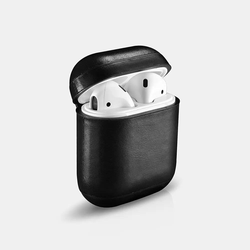 Icarer бренд для AirPods чехол Винтаж Натуральная кожа кожухи головных телефонов Bluetooth