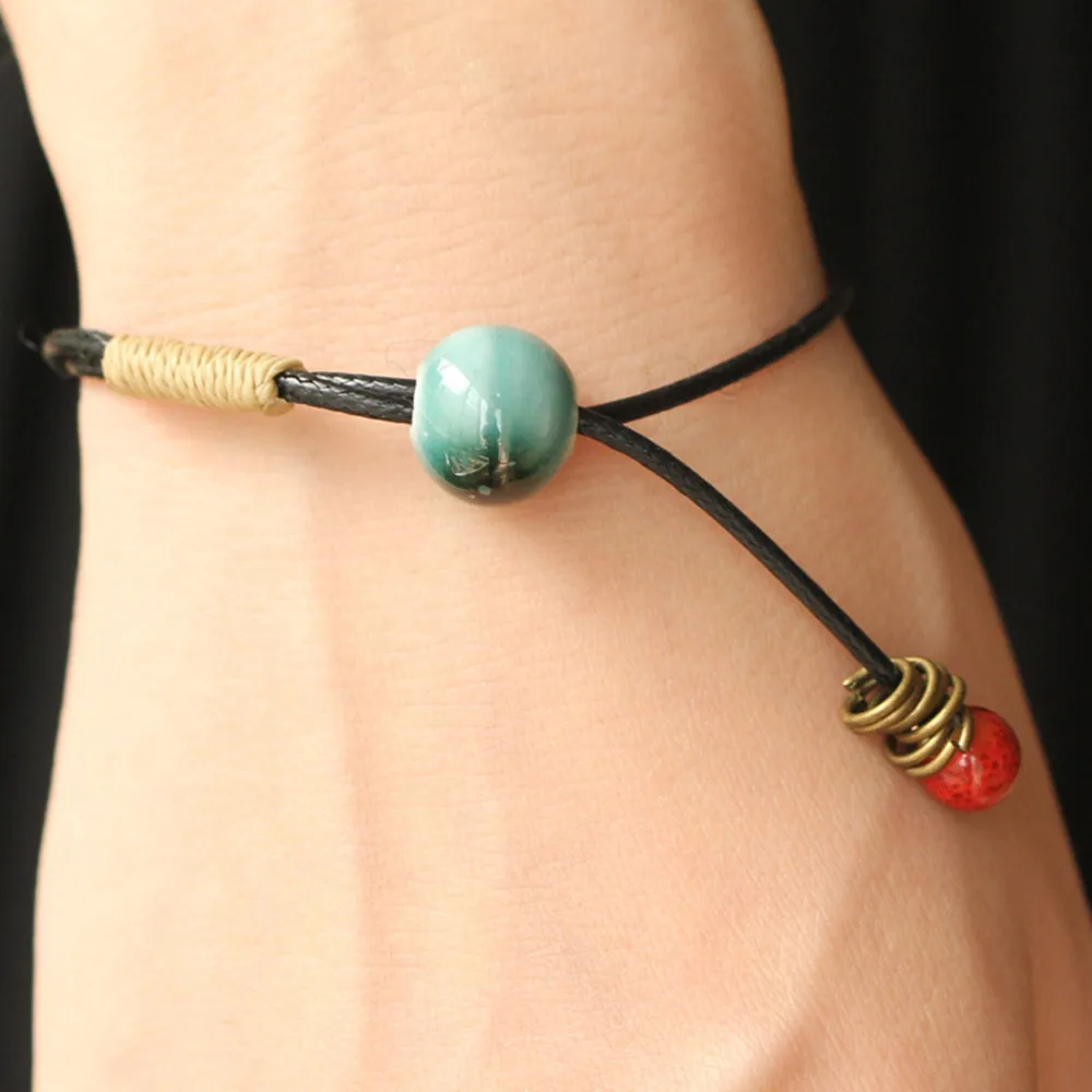 Free shipping h bracelets bestfriend national trend ceramic vintage friendship bracelet for women jewelry boho men | Украшения и