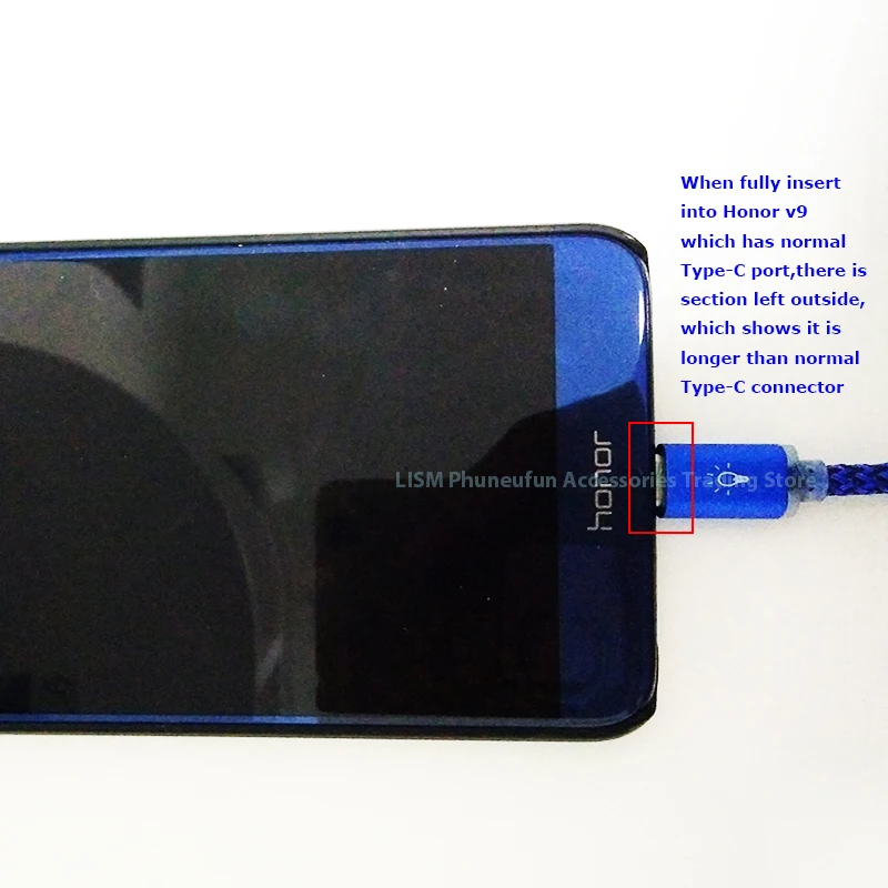 8 мм длинные Тип usb-C разъем кабеля светодио дный 100 см USB-C Кабельное для UMI Plus E Max Z для umidigi S2 кристалл для vernee х Ми A1