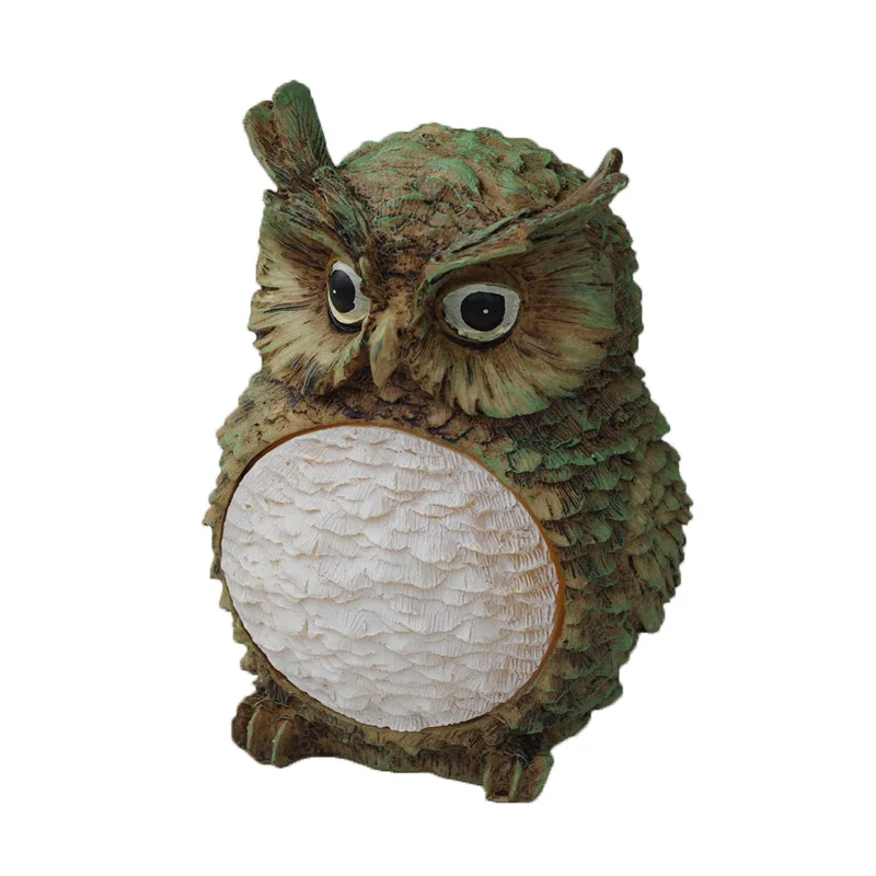 Смола моделирование сова солнечного света Новинка Ночь СВЕТОДИОДНЫЕ Лампы