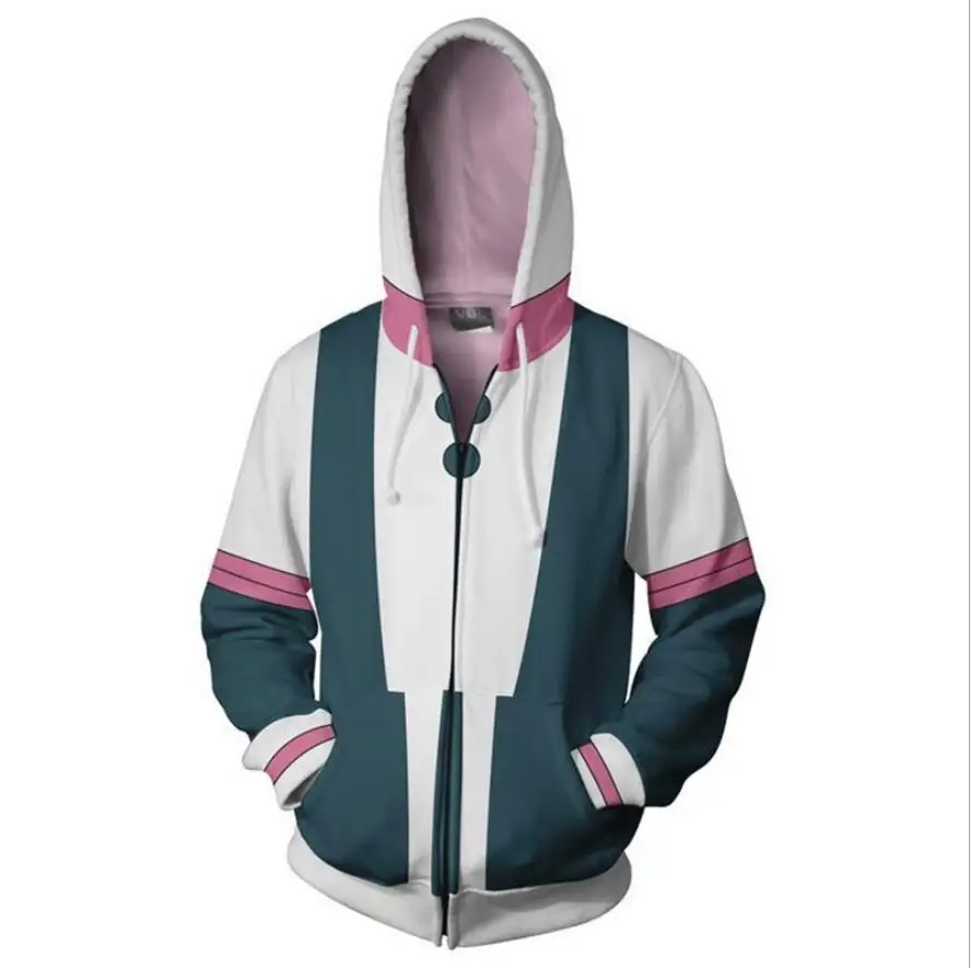 Мой герой Академии большого размера S 5XL модные OCHACO URARAKA свободного кроя Детское