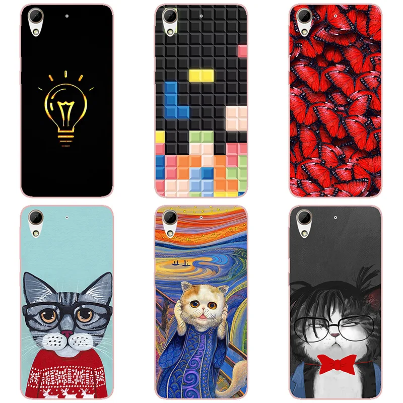For HTC Desire 626 Case Hard Plastic Back Cover Cases Painting Abstract Coque Patterned Shell |