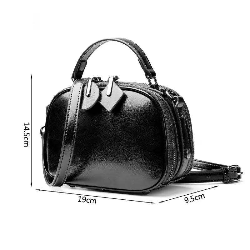 Genuine Leather Handbag Crossbody Bag Women Fashion Shoulder Bag