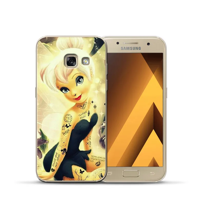 Роскошный чехол для samsung Galaxy A9 A8 A7 A6 A5 A3 эльф Русалка Белый снег чехол с принцессой чехол силиконовый чехол