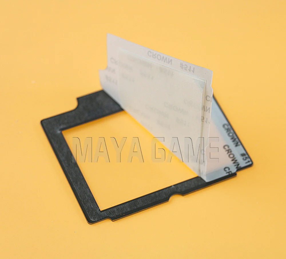 Запасное стекло для экрана дисплея Защитная панель объектива Запасная часть GBA SP