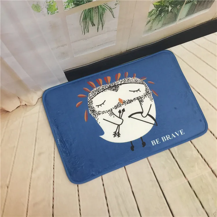 Cat Doormat Floor Mat Anti-slip Water Absorption Carpet Kitchen Door Kitrchen Toilet Tapete Rug Porch | Дом и сад