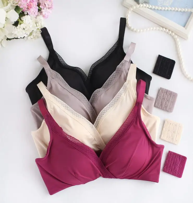 Бюстгальтер без косточек с глубоким V-образным вырезом Размеры M L XL 2XL SS012 | Женская