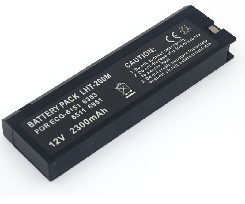 2300 мА/ч, новая аккумуляторная батарея ecg для NIHON KOHDEN ECG-6511 ECG-6151 ECG-6353 ECG-6551 ECG-6951 ECG-6353 ECG-6151 ECG-6000 OEC-8110