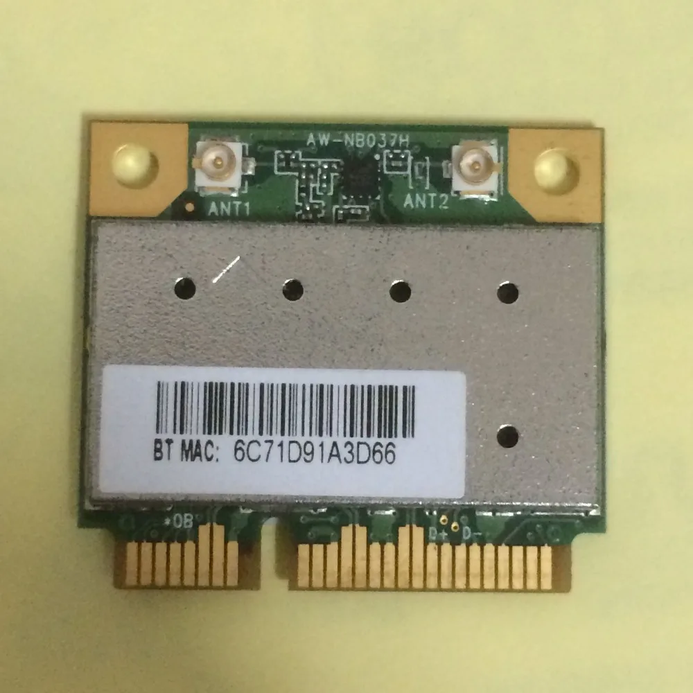 Оптовая продажа Atheros AzureWave AR9285 AR5B195 AR9002WB 1NGCD Половина мини PCIe BlueTooth3.0 + 150 Мбит/с WLAN WI