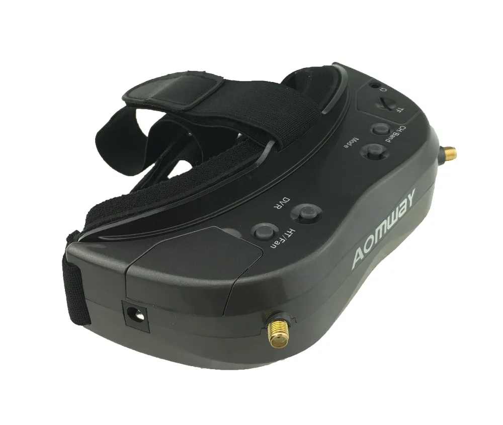 Aomway Commander Goggles V2 3D 5,8G 64Ch 1080P 800X600 SVGA FPV видео гарнитура Поддержка HDMI DVR FOV 45 для модели RC