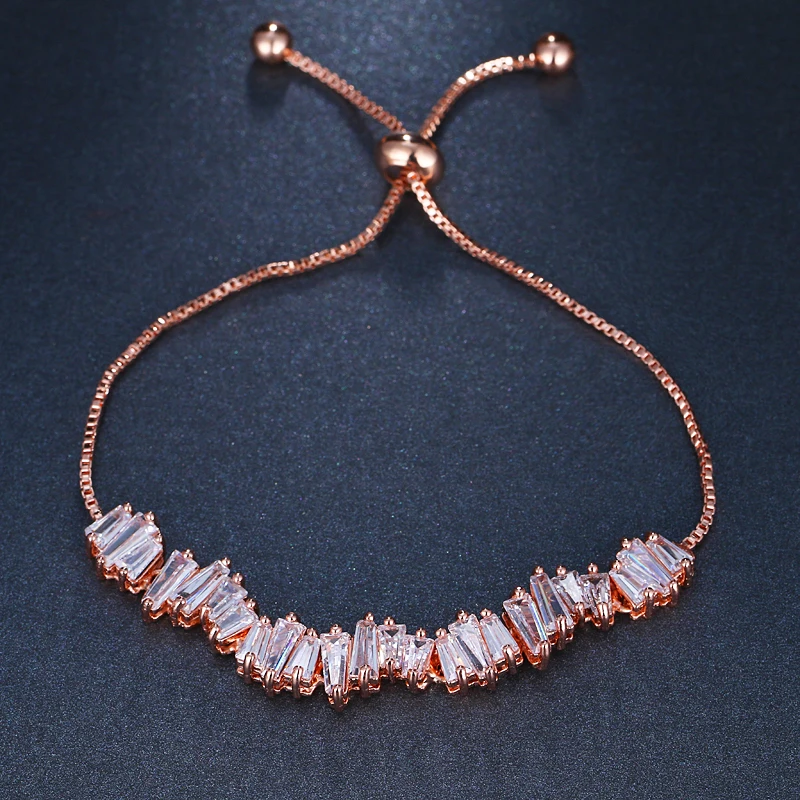 EMMAYA Модный женский браслет стразы с фианитами модные регулируемые браслеты