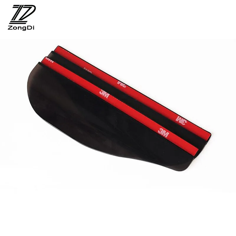 ZD 2 шт. Стайлинг автомобиля Дождь брови для Volvo Renault Opel Nissan Volkswagen VW Polo Passat B6 B5 Golf 4 5 7 6