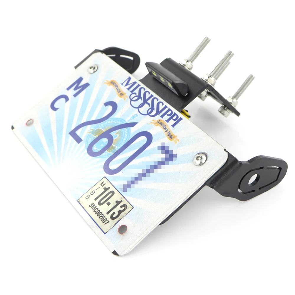 Для Yamaha YZF-R6 R6 2006- задний хвост Tidy Fender Eliminator Kit номерной знак держатель Кронштейн черный мотоцикл алюминий
