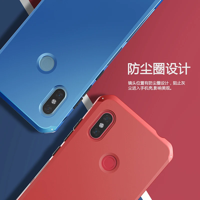 Чехол для Xiaomi Redmi Note 6 Pro алюминиевая металлическая рамка твердый пластиковый чехол на заднюю панель для Xiaomi Redmi Note 6 6 Pro Fundas Coque Shell