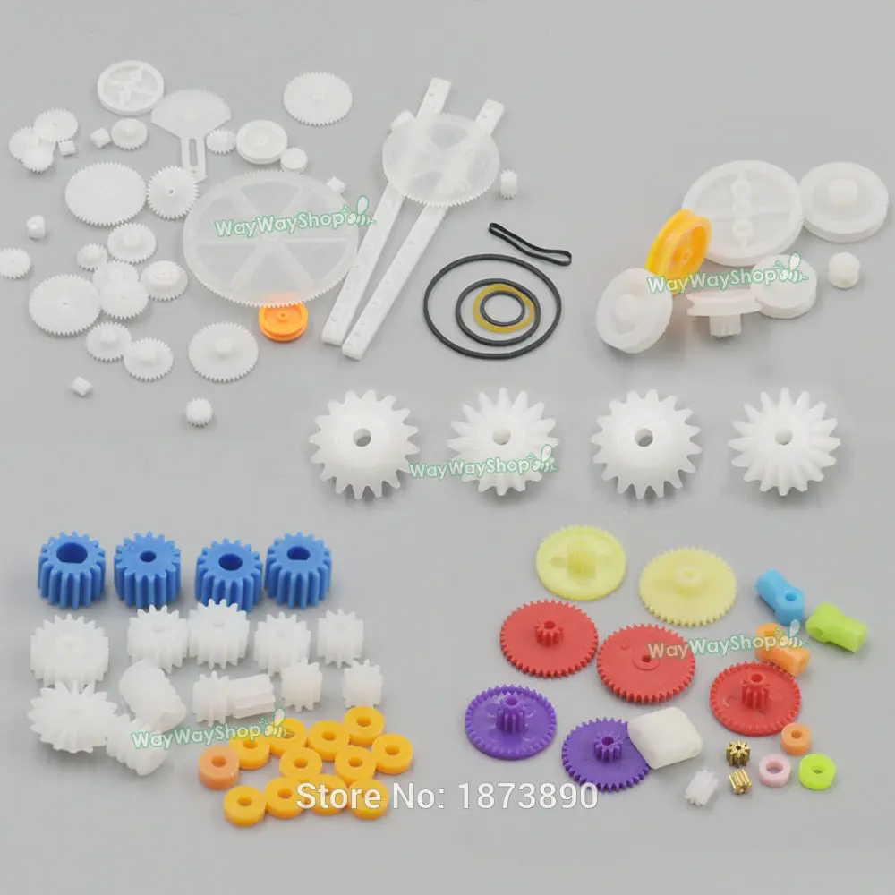 Набор пластиковых зубчатых колес 2 шт. ручная игрушка сделай сам | Дом и сад