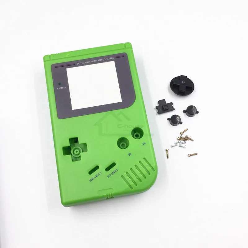 Чехол-накладка темно-синего/зеленого цвета замена для игровой консоли Gameboy Classic GB