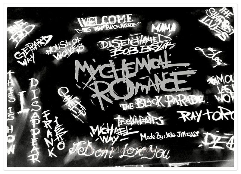 My Chemical Romance Американский панк-рок-группа ВИНТАЖНЫЙ ПЛАКАТ белая крафт-бумага ретро кафе домашний декоративный настенный плакат 42*30 см