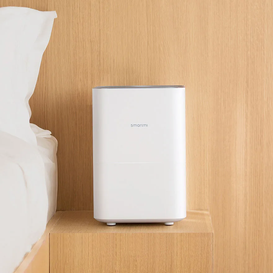 Xiaomi Mijia smartmi увлажнитель воздуха без смога, чистый испаритель, увеличивающий естественную влажность воздуха, бесшумный увлажнитель, управление с помощью приложения