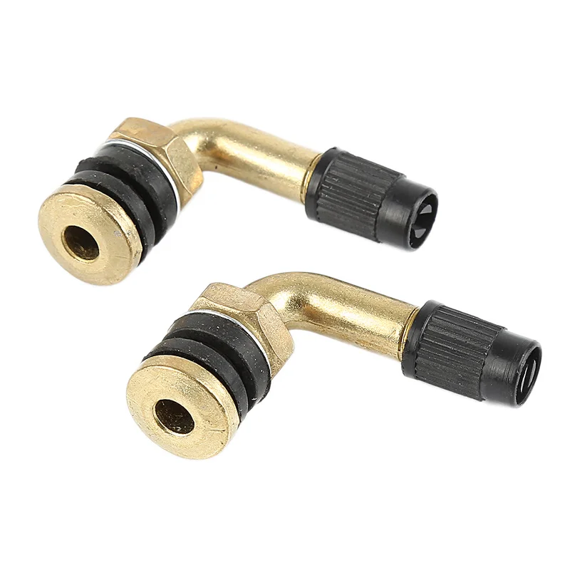 2 шт. алюминиевые колёса для клапана автомобиля 90 градусов|Стержни и колпачки