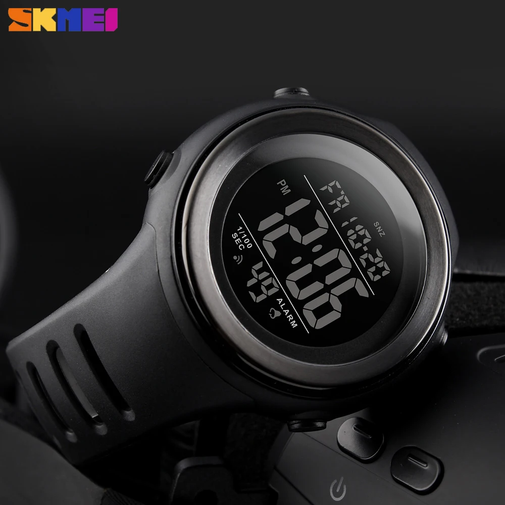 SKMEI новые военные спортивные мужские часы модные уличные цифровые Chrono
