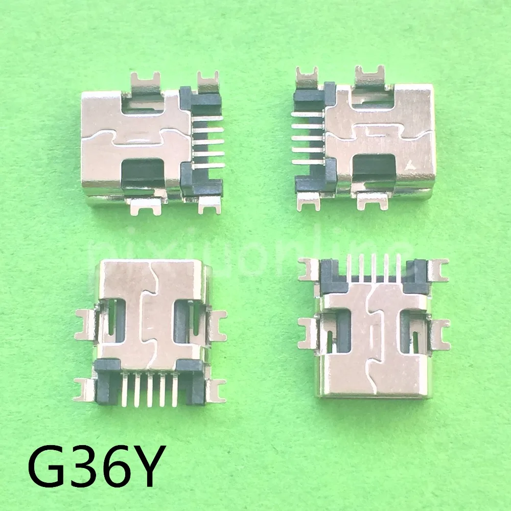 10 шт. G36Y Mini USB 5pin гнездовой разъем 4 ноги для зарядки кабеля мобильного телефона интерфейс передачи данных в потере Бразилия