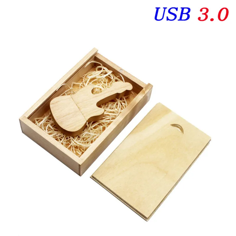 JASTER USB 3,0 логотип клиента деревянная гитара скрипка usb+ коробка USB флэш-накопитель подарок 4 ГБ 8 ГБ 16 ГБ 32 ГБ 64 ГБ(более 10 шт. бесплатный логотип - Цвет: A