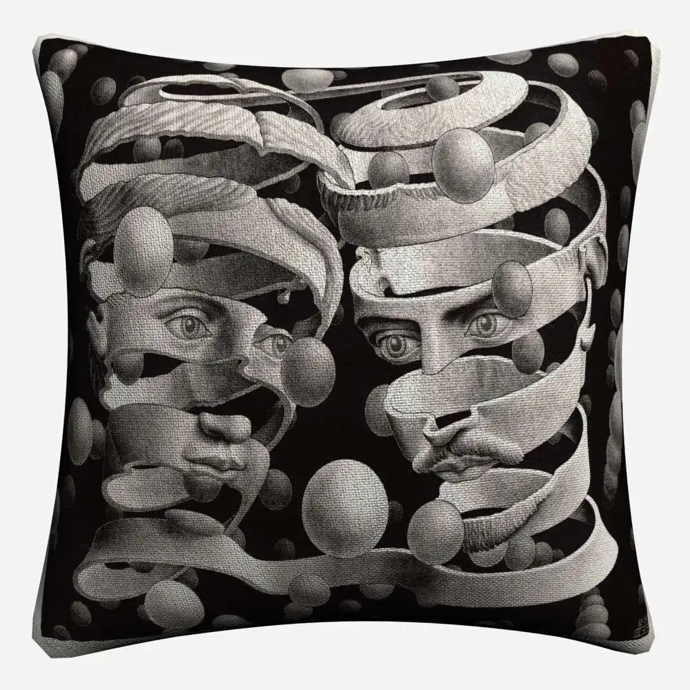 Escher Surreal геометрический работа декоративные Хлопок Лен Чехлы для подушек 45 x см 45 см диван наволочка на подушку для стула домашний декор Almofada - Цвет: 1