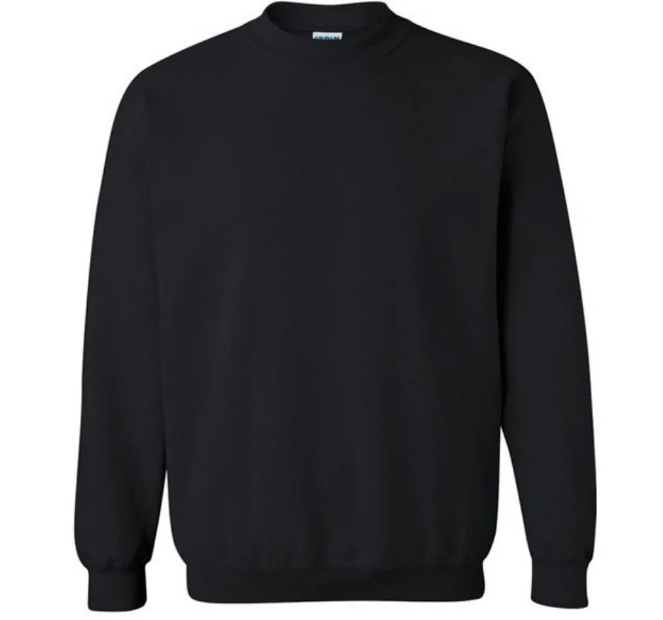 

b Spring and autumn men's round neck pullover solid color jacket men's sports jacket plus size S-9XL