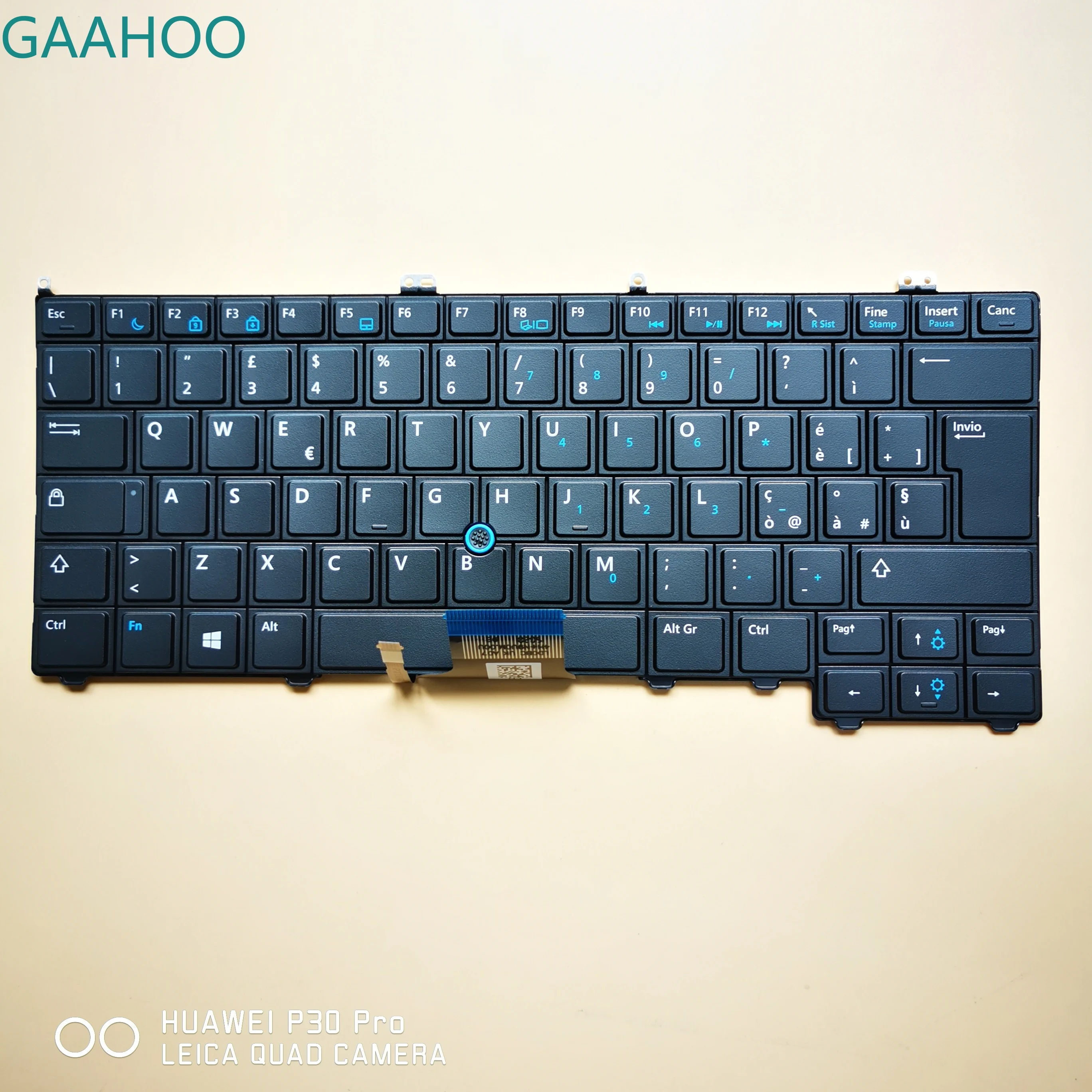 Абсолютно новая Оригинальная итальянская Клавиатура для ноутбука DELL latitude E7240 E7440