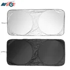 Автомобильный солнцезащитный козырек x 70 см, солнцезащитный козырек, чехол для лобового стекла Honda Accord CR-Z Element понимание MDX S2000, зеркальный стикер Crv Hrv