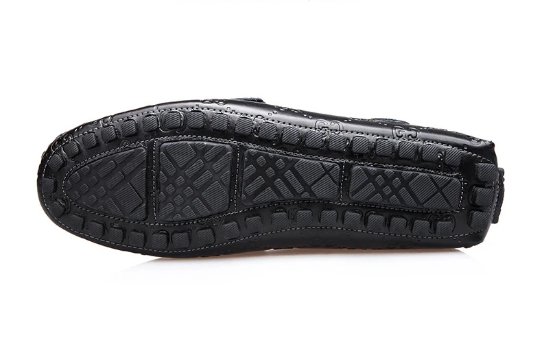 DADIJIER 2018 Brand Spring Summer New Peas Shoes Men's Leather Driving British Breathable Casual JH147 | Обувь