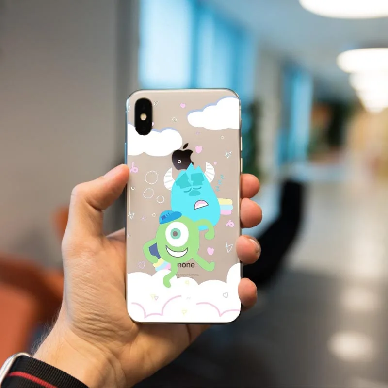 TPU Игрушка история инопланетяне Монстры Мультфильм Прозрачный Мягкий ТПУ силиконовый чехол для iPhone 11Pro 5S SE XS Max XR X 6 6S 7 8 Plus - Цвет: TPU