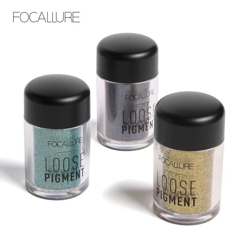 FOCALLURE 18 цветов Блеск тени для век косметический макияж алмазные губы свободный