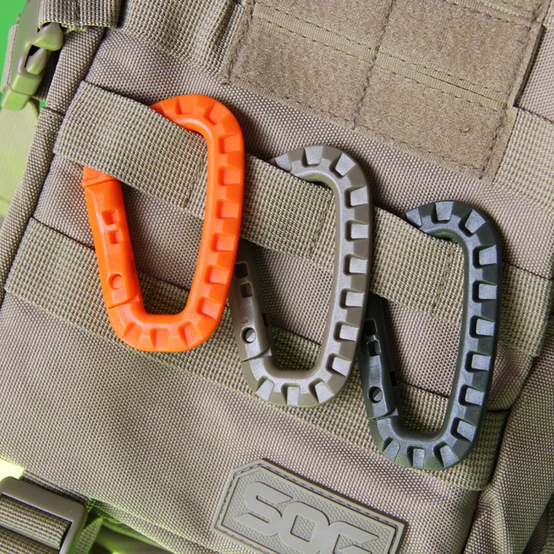 4 шт. карабины для ключей из твердого полимера | Спорт и развлечения