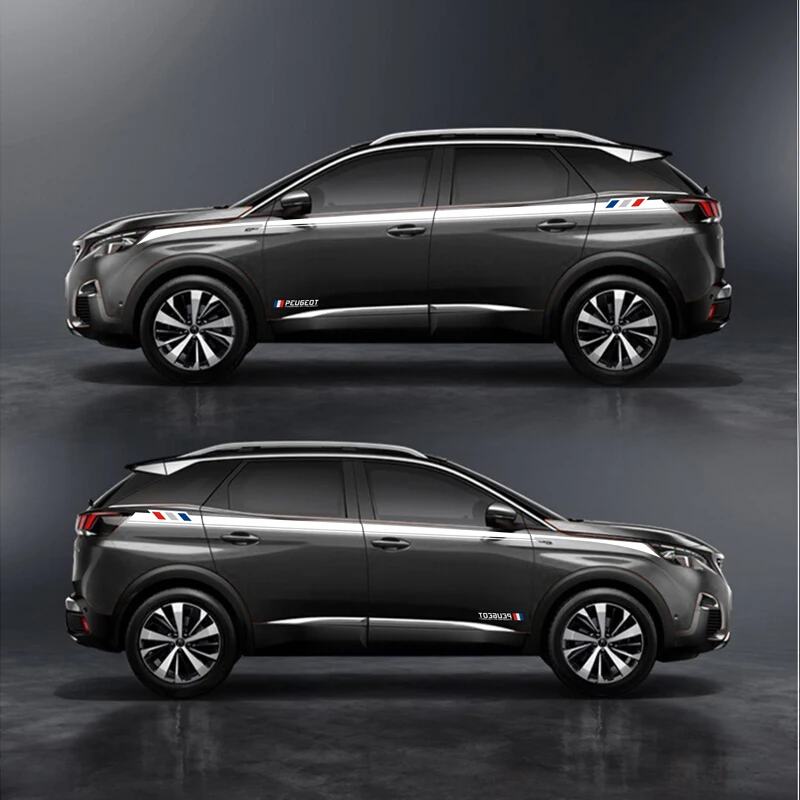 World Datong стильный Автомобильный спортивный стикер для PEUGEOT 3008 3008GT 2017 4008 5008