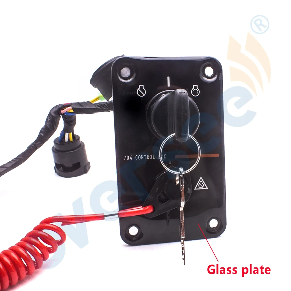 704-82570-08-00 подвесной двигателя ключ переключатель Панель для Yamaha подвесной яхта 12V OEM