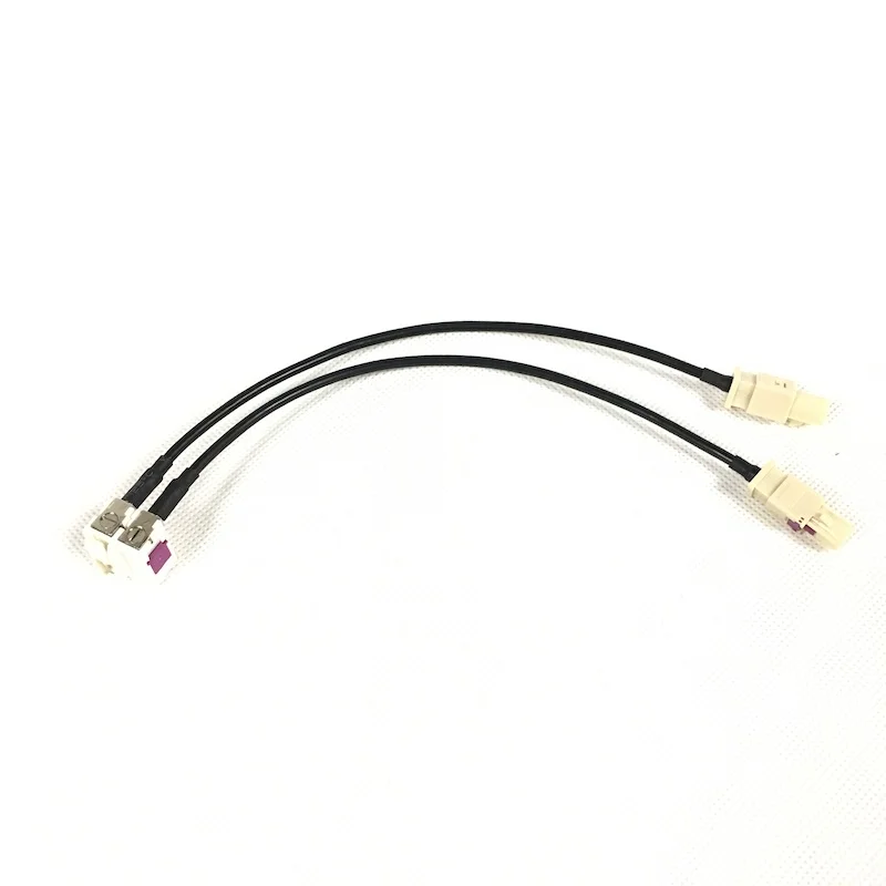 BODENLA VW RNS510(MFD3) RCD510 RCD310 радио антенный адаптер 2 до 2 преобразования кабель для Jetta Golf MK5 mk6 Passat B6 B7 Tiguan