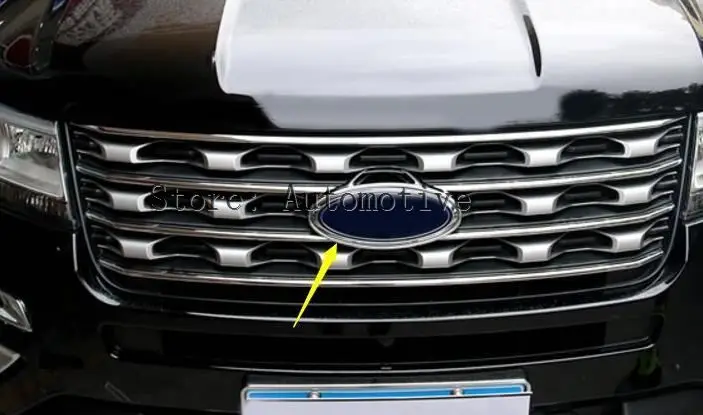 Новый стиль! Для Ford Explorer 2016 2017 ABS передний головной решетка украшение эмблема