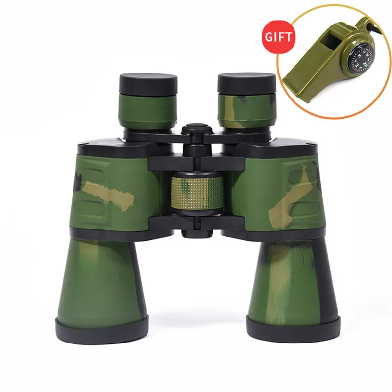 Binoculars 20x50 Hd Powerful Military Binocular High Times Portable Zoom Telescope Night Vision For Hunting Camping BAK4 Scope |