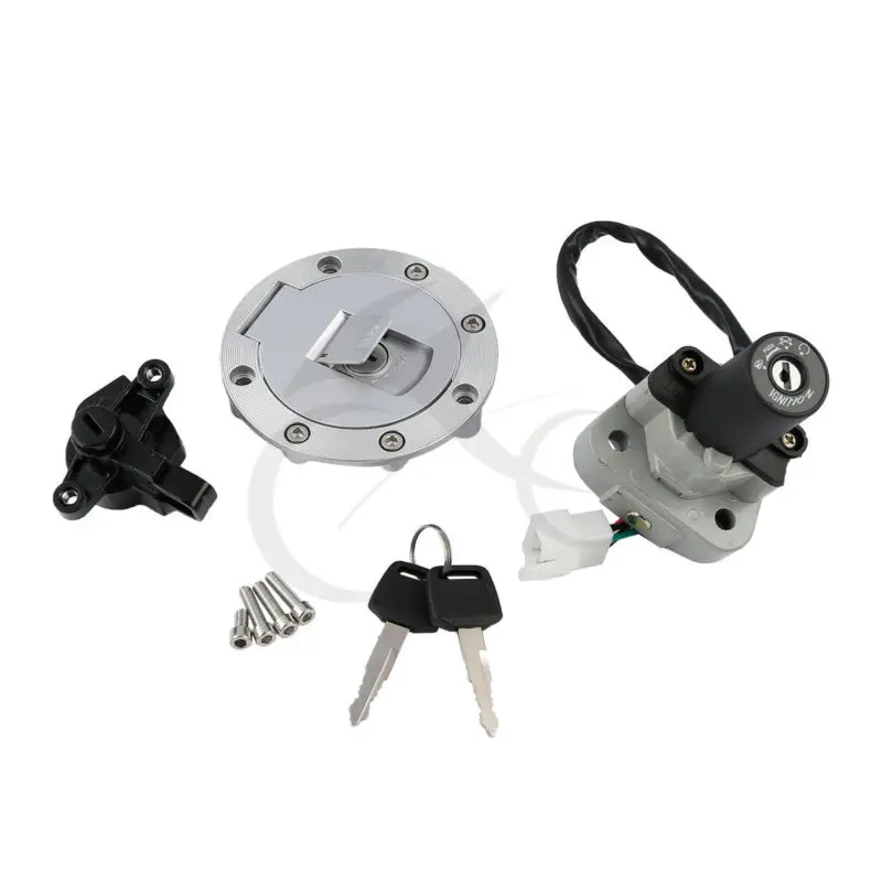 Fue газовый колпачок Замок зажигания ключ для Yamaha YZF1000 1997 1998 YZF600 95 02 XJR 400 1200 98|key flex|keys
