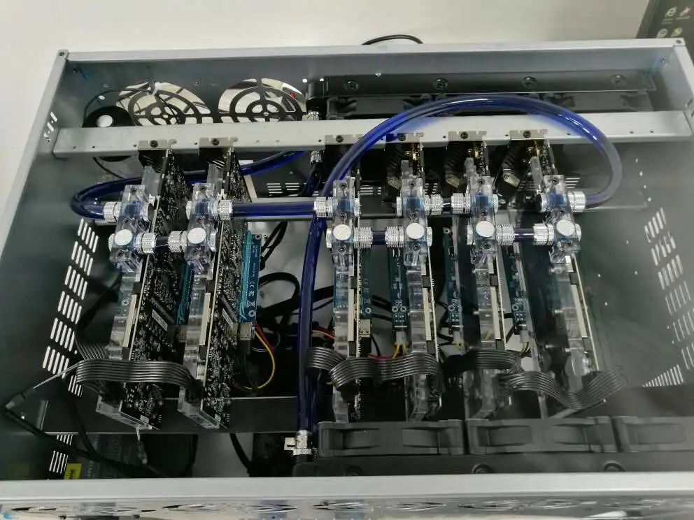 Наборы водяного охлаждения с мягкой трубкой 6 шт. GPU Блок буровая установка насос