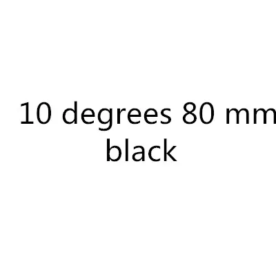 10 degrees black 80 1 шт. полный кронштейн крепления руля велосипеда горный велосипед стебли mtb 31,8*80/90/100/110 мм велосипедные части окрашены 3 цвета дополнительно - Цвет: 10 degrees black 80