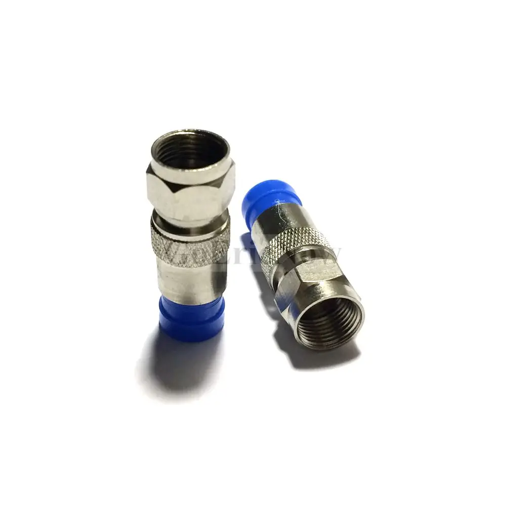1 шт. RF коаксиальный UK Профессиональный Компрессионный фитинг RG6 F Коннектор