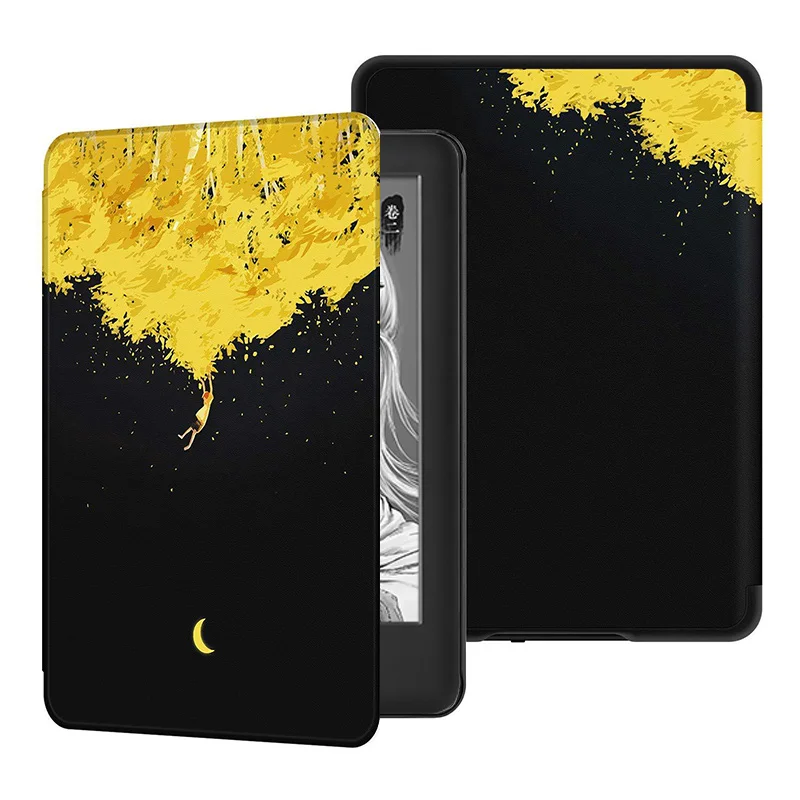 Чехол для Amazon полностью Kindle( выпуск) легкий из искусственной кожи смарт-чехол для Amazon Kindle 10th Gen E-Reader